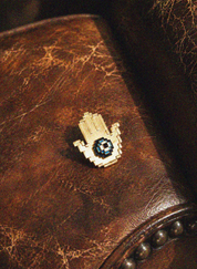 Pixel Palm Necklace