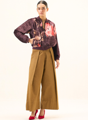 Plum Blossom Bomber Jacket