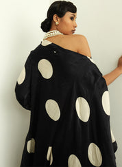 Polka Drape Dress