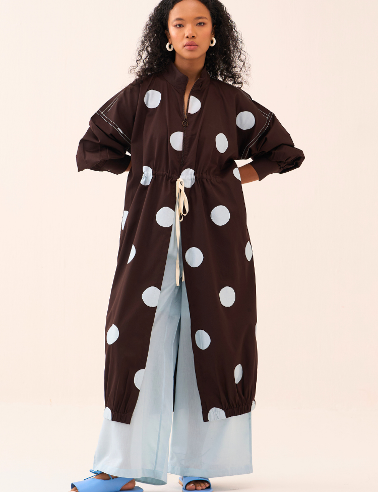Polka-Drawstring-Tunic-Dark-Brown-G.png