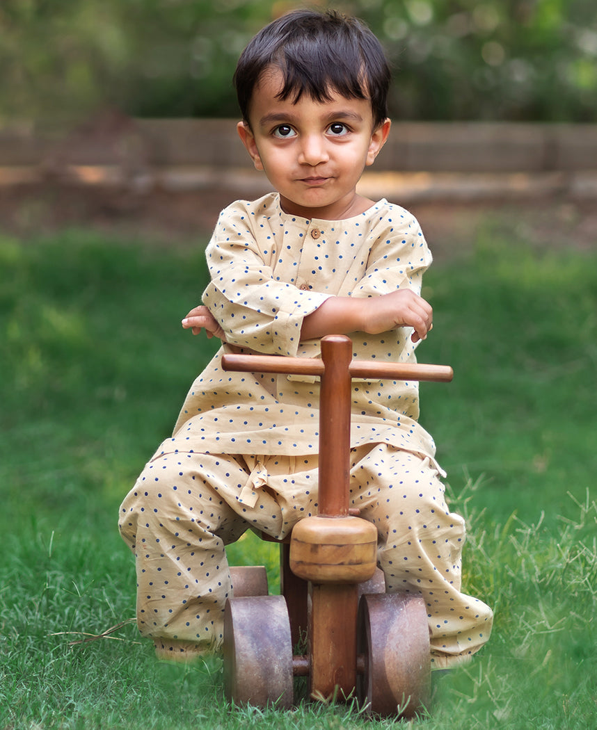 Polka Kurta Set
