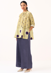 Polka Peasant Top