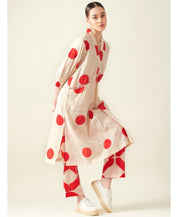 Polka Kurta Set