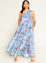 Ponzo One Shoulder Dress