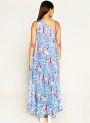 Ponzo One Shoulder Dress