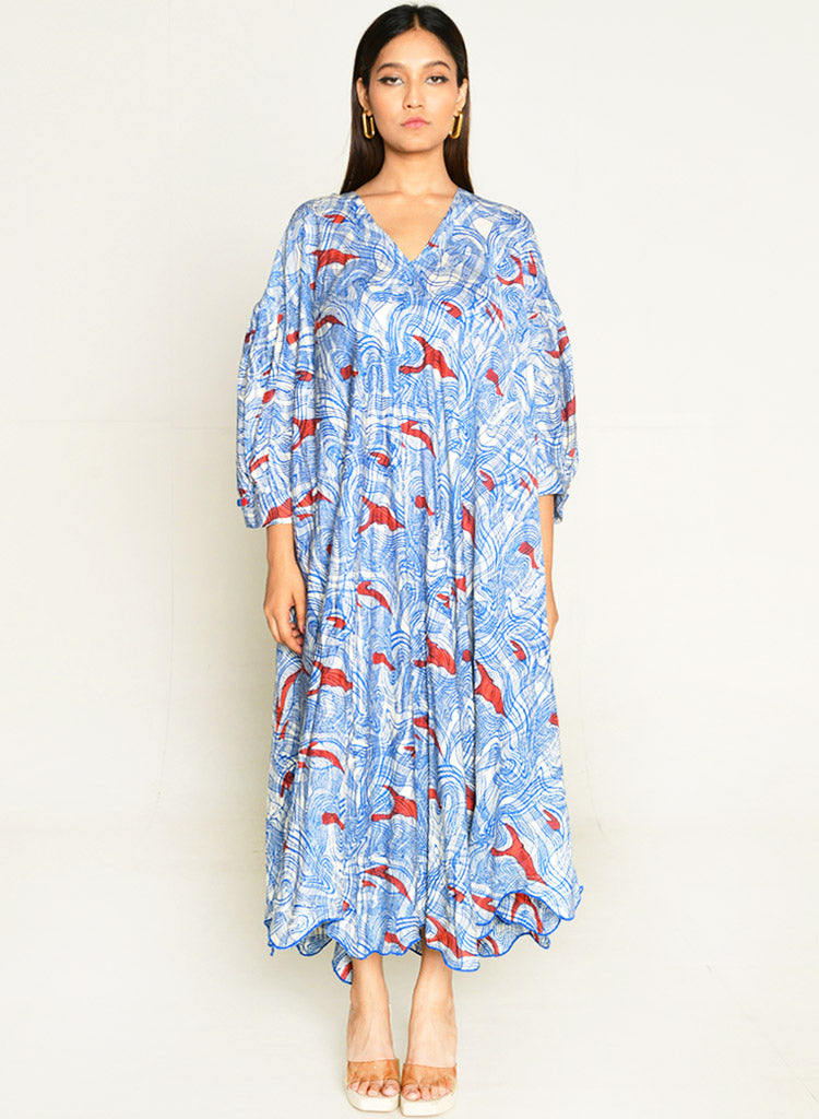 Ponzo Puff Sleeve Dress