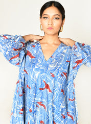 Ponzo Puff Sleeve Dress