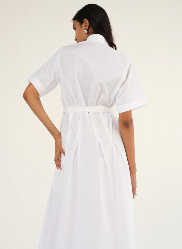 Poplin Shirt Dress