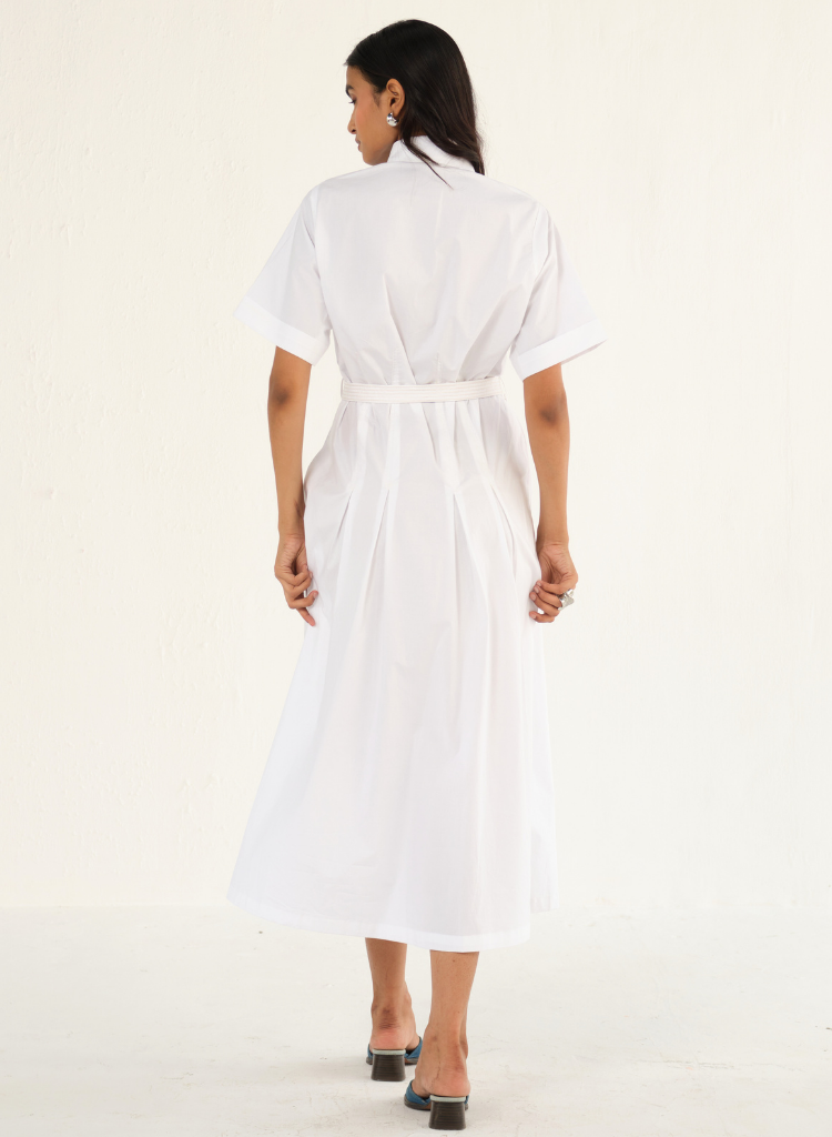 Poplin Shirt Dress