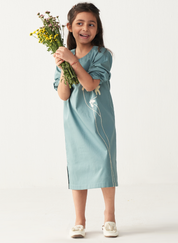 Poppy Appliqué Dress