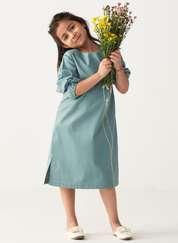 Poppy Appliqué Dress