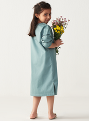 Poppy Appliqué Dress