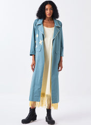 Poppy Appliqué Jacket