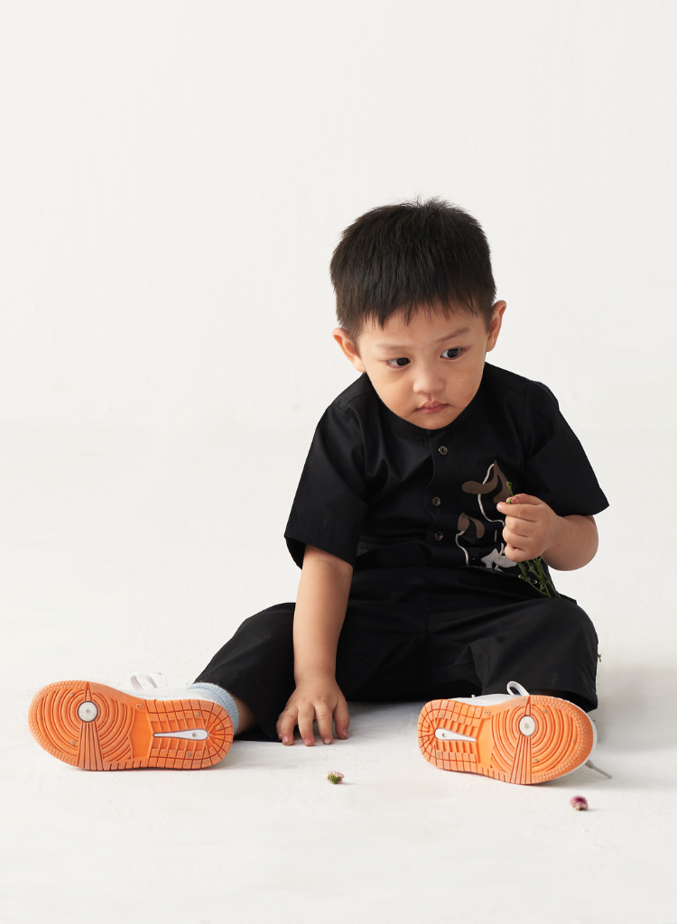 Poppy Appliqué Shirt Set