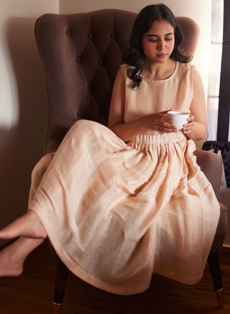 Portobello Pleated Dress