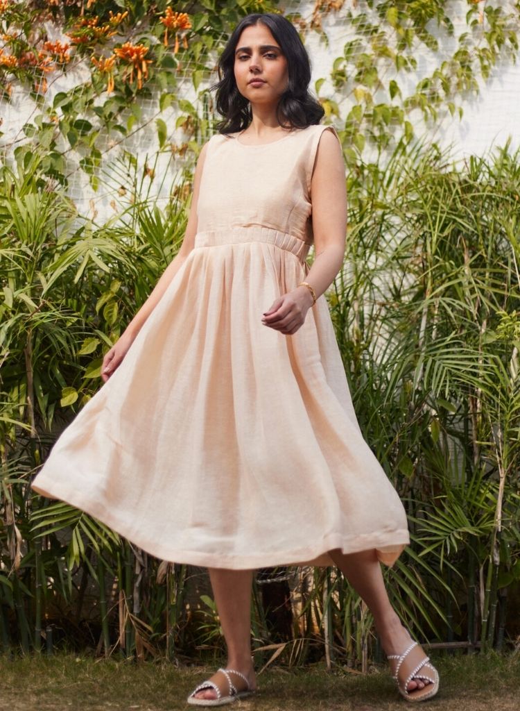 Portobello Pleated Dress