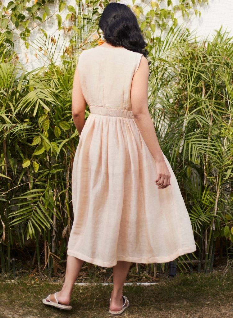 Portobello Pleated Dress