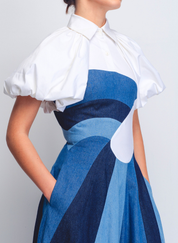Prism Panelled Dress