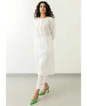 Pristine Linen Kurta