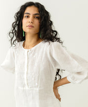 Pristine Linen Kurta Set