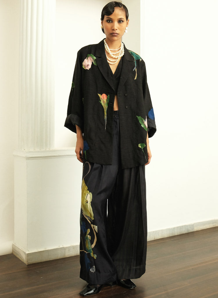 Psyflora Appliqué Shirt