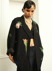 Psyflora Appliqué Shirt