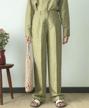 Front Slit Shirt Set