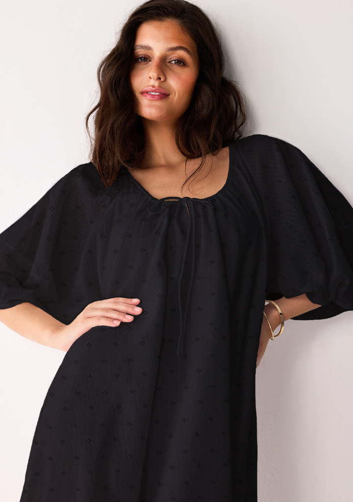 Puff Sleeved Dress