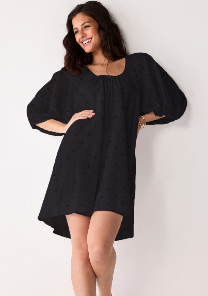 Puff Sleeved Dress