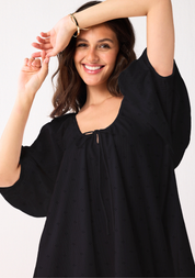 Puff Sleeved Dress