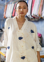 Purple Sunbird Kurta