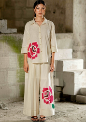 Quiet Bloom Shirt Set
