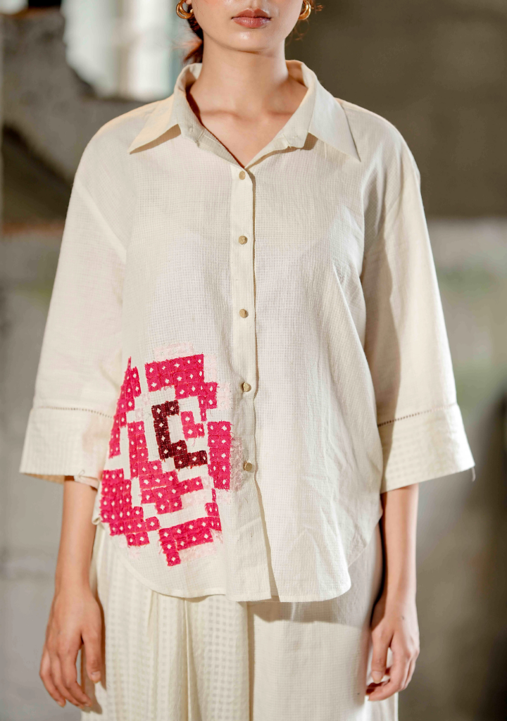 Quiet Bloom Shirt Set