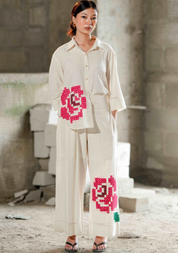 Quiet Bloom Shirt Set