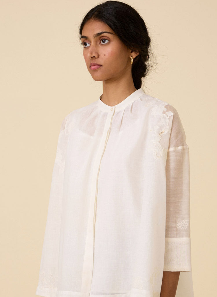 Raha Embroidered Top