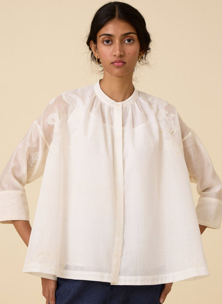 Raha Embroidered Top