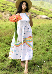 Rainbow Tie Knots Dress
