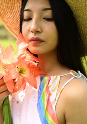 Rainbow Tie Knots Dress