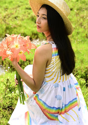 Rainbow Tie Knots Dress