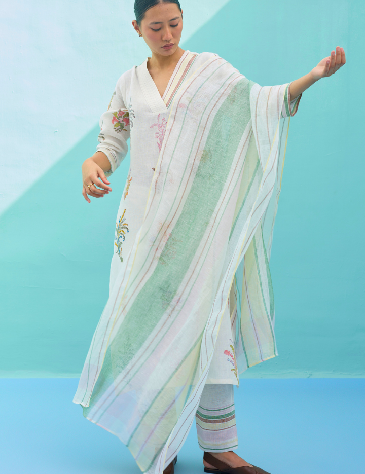 Rava Stripe Dupatta