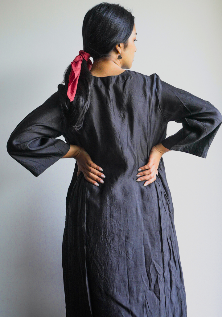 Raven Black Dress