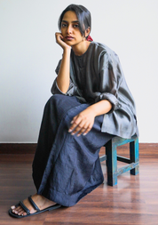 Raven Silk Skirt