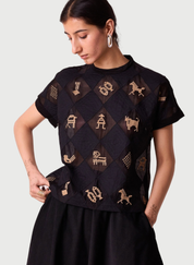 Rayya Embroidered Top