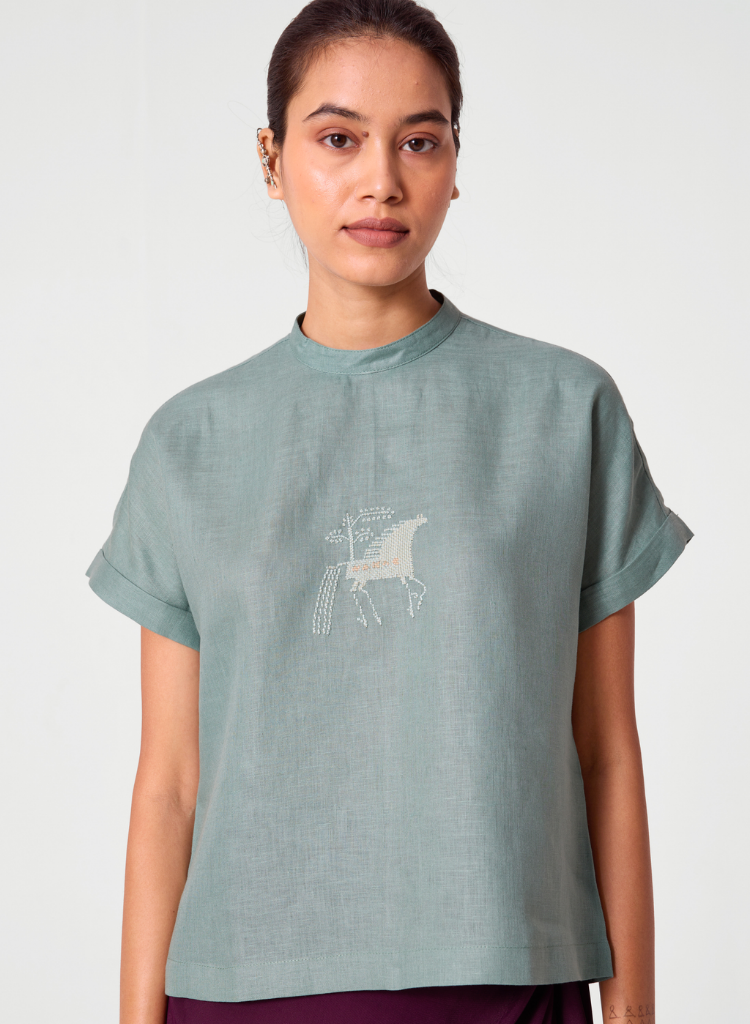 Rayya Embroidered Top