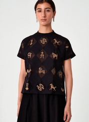 Rayya Embroidered Top