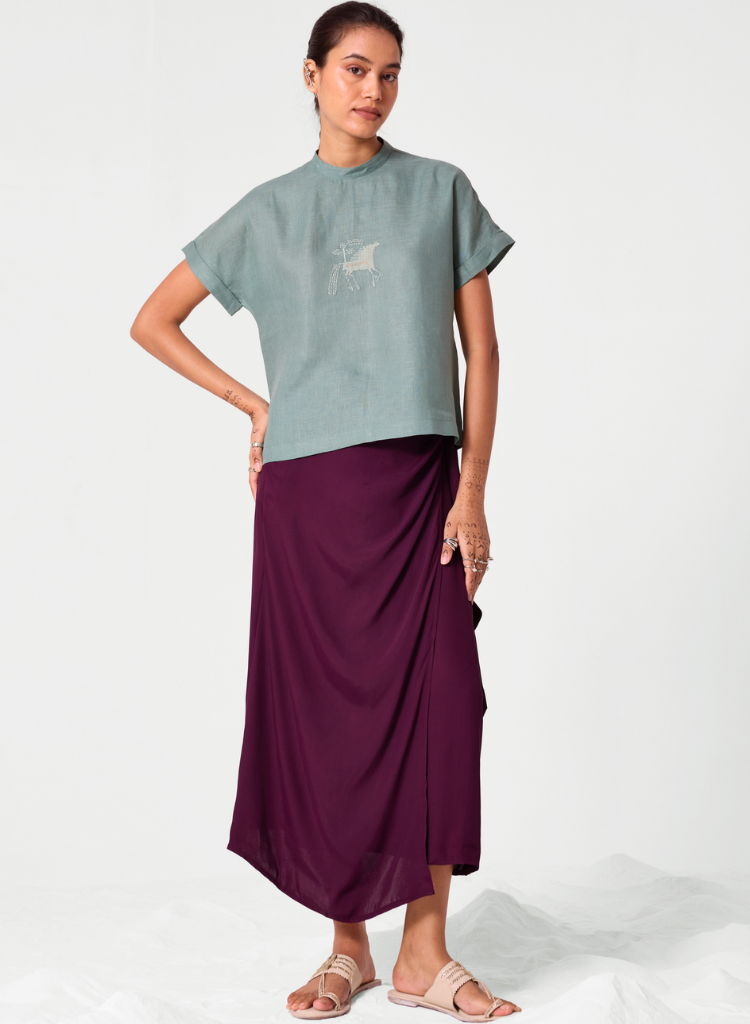 Rayya Embroidered Top