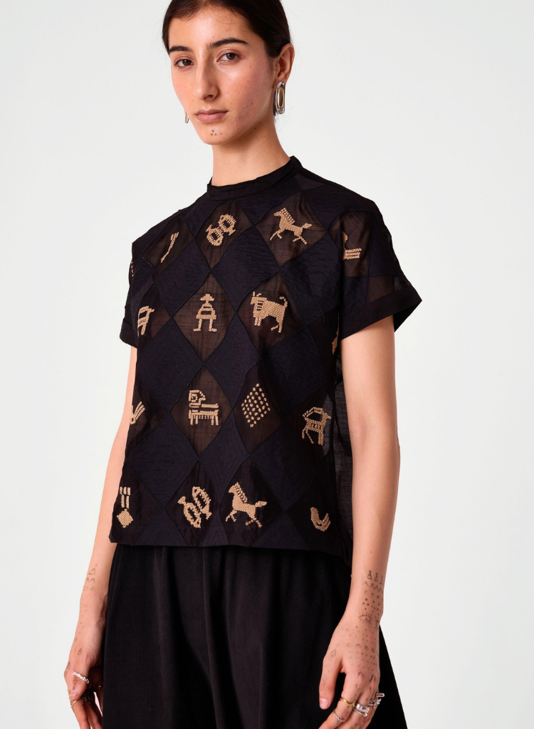Rayya Embroidered Top
