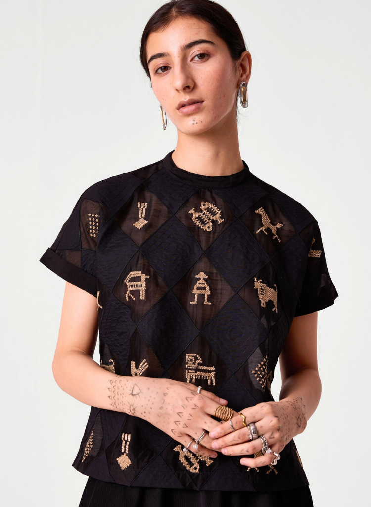 Rayya Embroidered Top