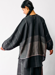 Raza Metallic Top