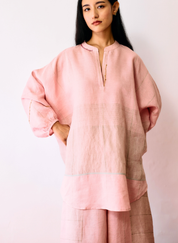 Raza Metallic Top